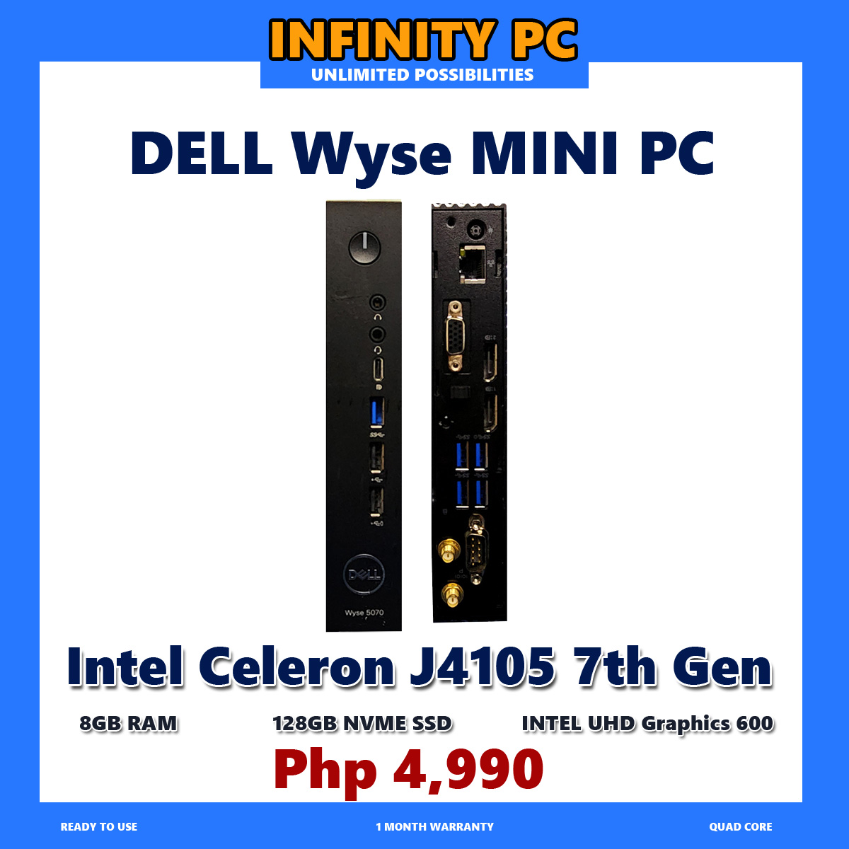 Unleash the Speed: Dell Wyse Mini PC – Quad-Core Celeron 7th